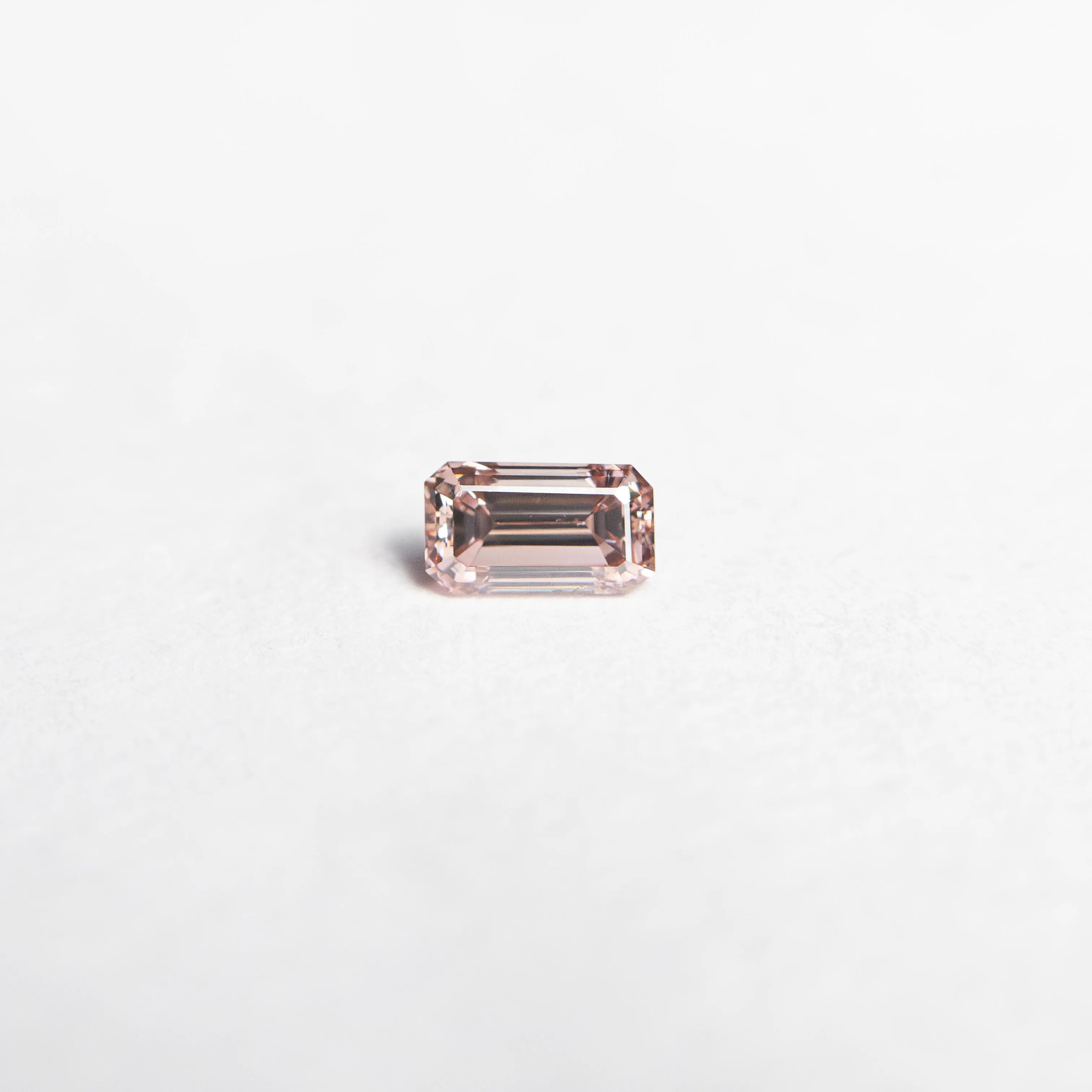 0.12ct 3.42x1.96x1.76mm VS1 Fancy Intense Orangy Pink Cut Corner Rectangle Step Cut 24108-01