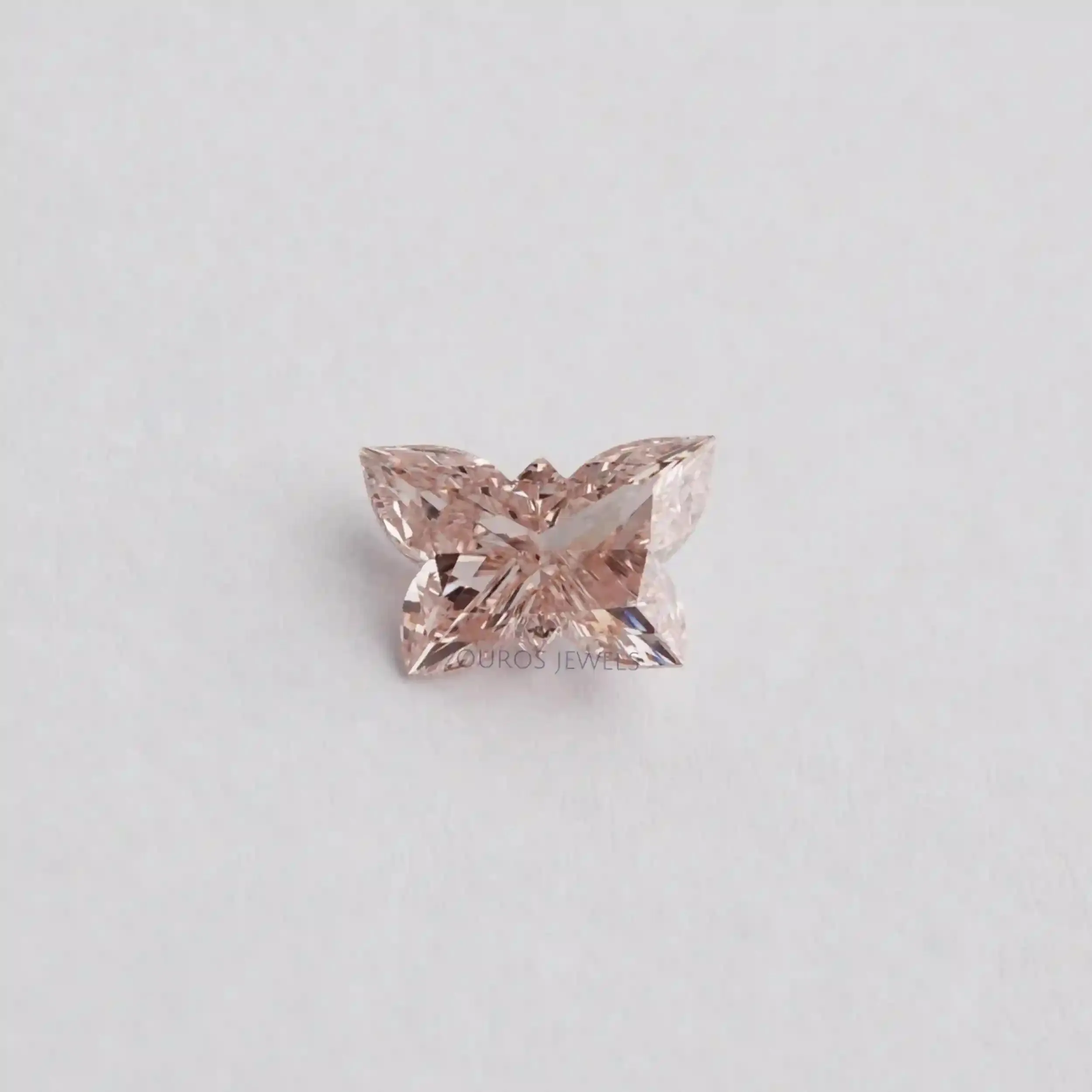 1.20 Carat  Pink Butterfly Cut  Lab Grown Diamond