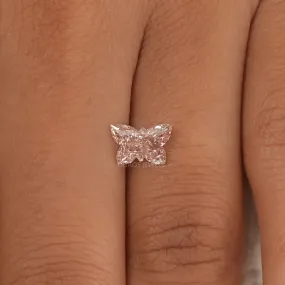 1.20 Carat  Pink Butterfly Cut  Lab Grown Diamond