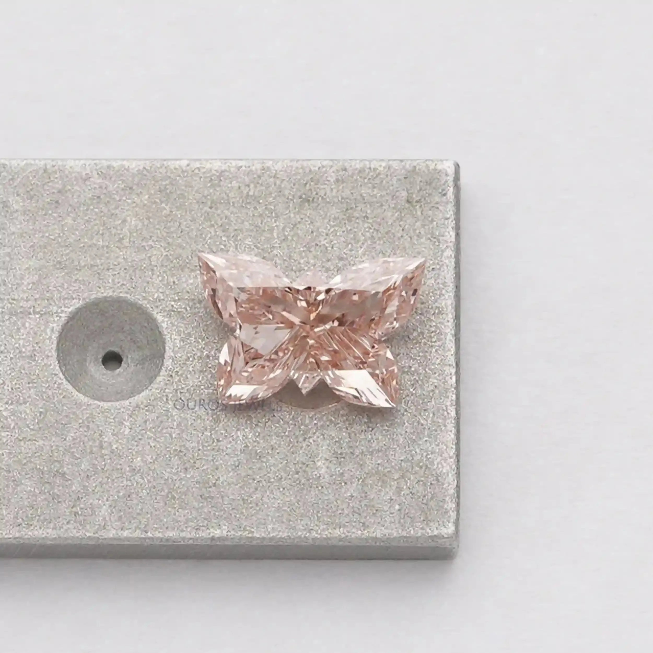 1.20 Carat  Pink Butterfly Cut  Lab Grown Diamond