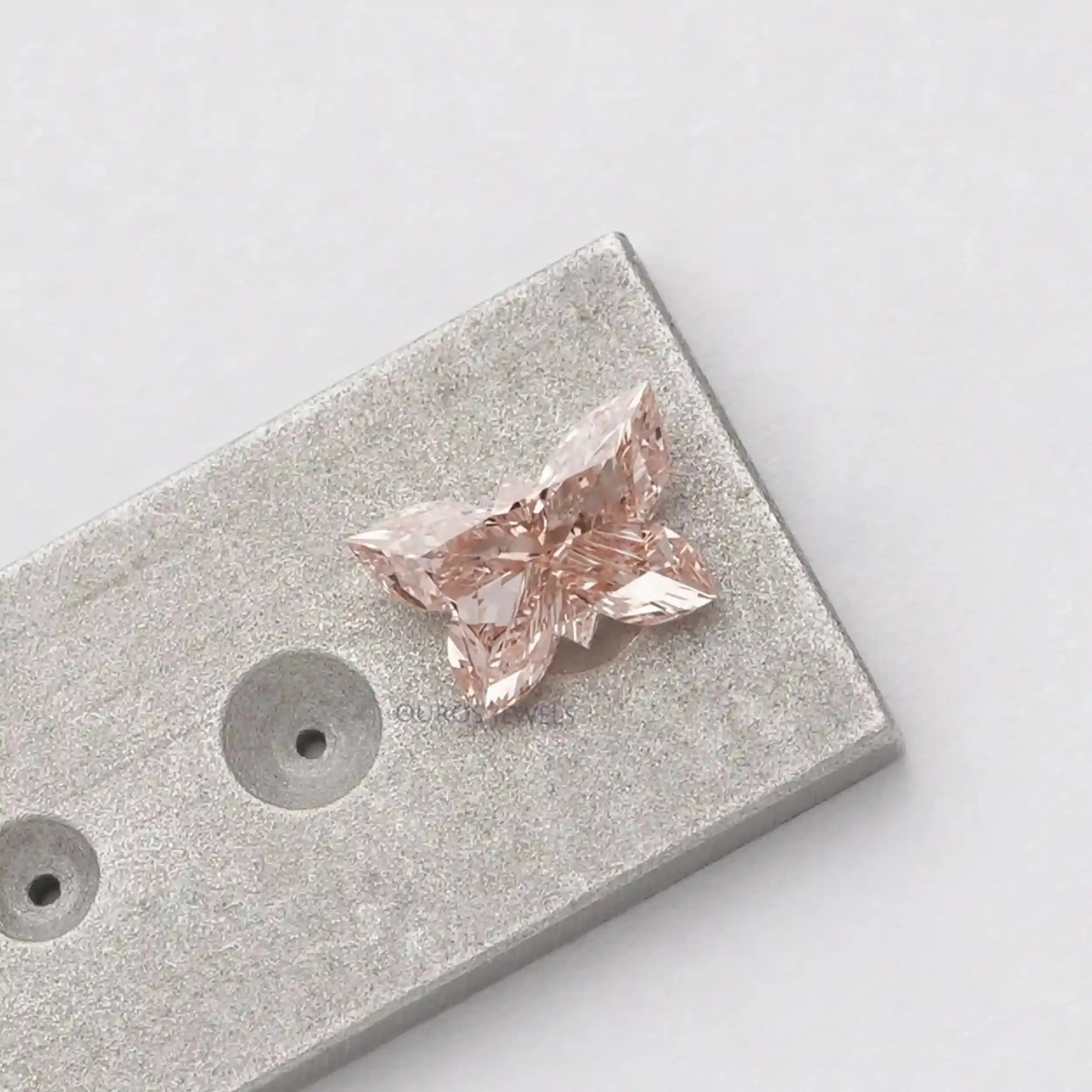 1.20 Carat  Pink Butterfly Cut  Lab Grown Diamond