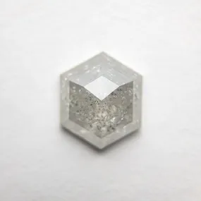 1.52ct 8.23x6.95x3.19mm Hexagon Rosecut 18386-09 hold D1855