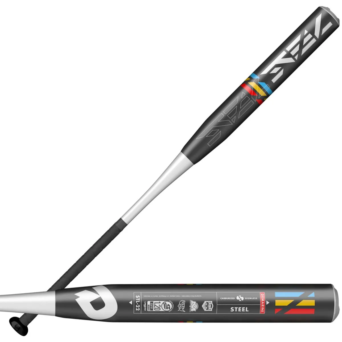 2022 DeMarini Steel Endloaded All Association Slowpitch Softball Bat: WTDXSTL-22