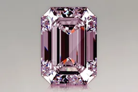 7.72 Carat Emerald Pink Lab Diamond