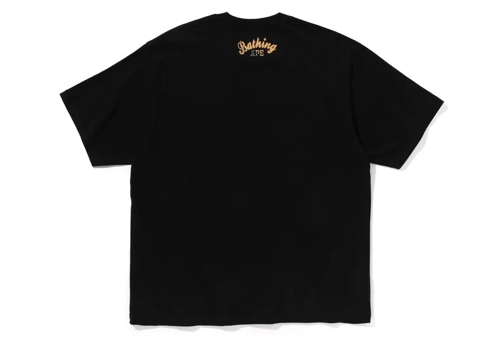 A BATHING APE  |Crew Neck Street Style Cotton Short Sleeves Logo