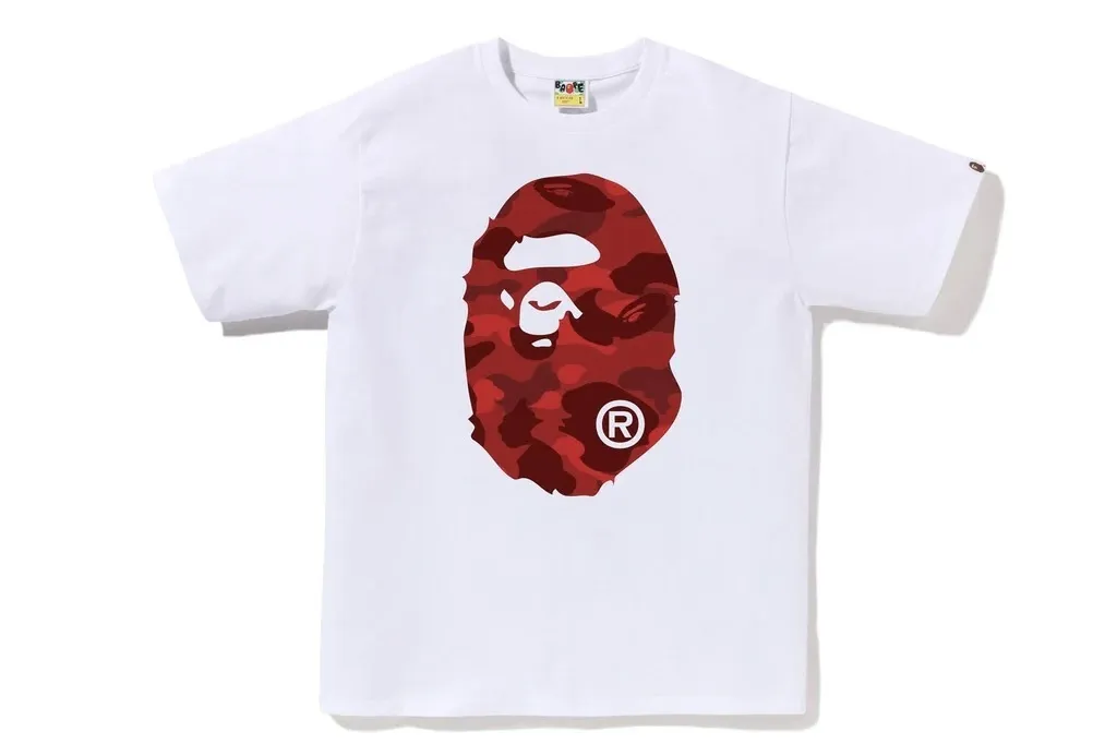 A BATHING APE  |Crew Neck Unisex Street Style Cotton Short Sleeves Logo