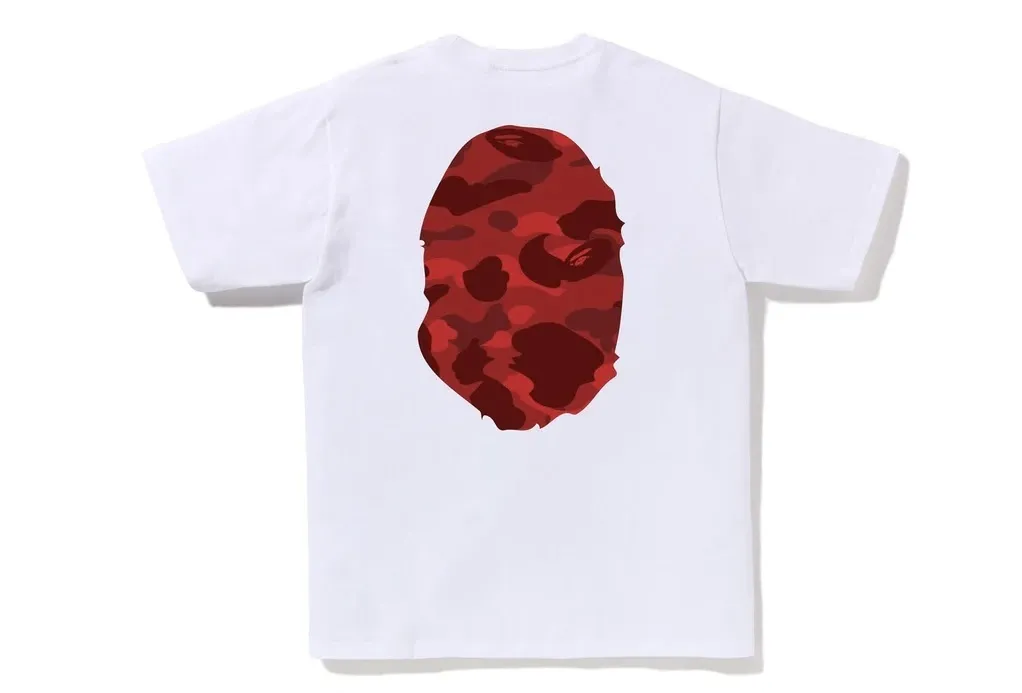 A BATHING APE  |Crew Neck Unisex Street Style Cotton Short Sleeves Logo