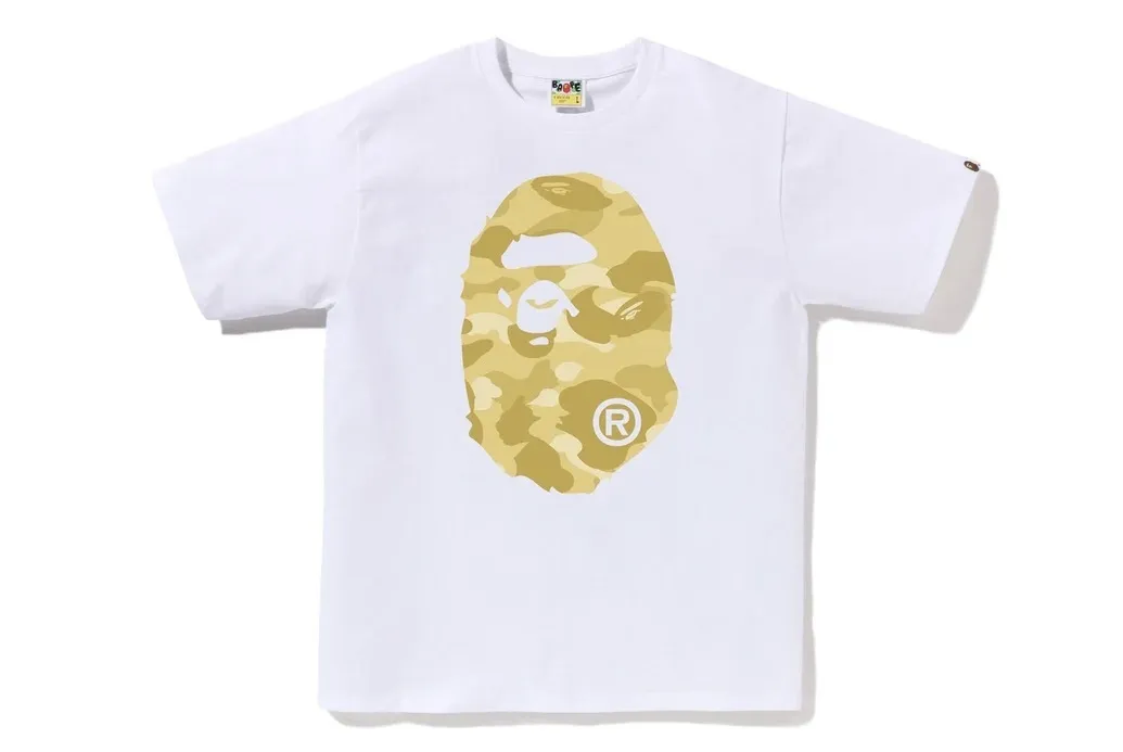 A BATHING APE  |Crew Neck Unisex Street Style Cotton Short Sleeves Logo