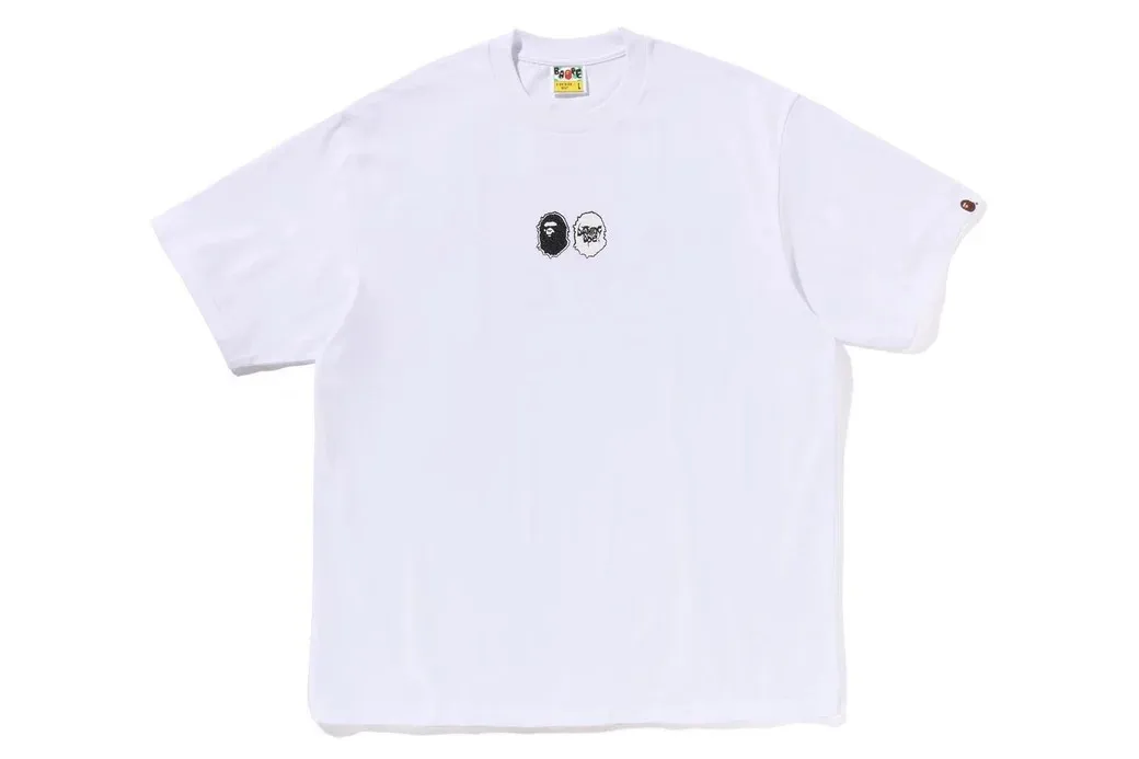 A BATHING APE  |Crew Neck Unisex Street Style Plain Cotton Short Sleeves