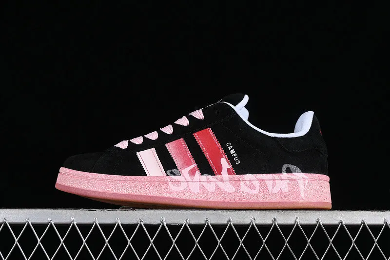 Adidas Campus 00s Core Black Pink Cloud White HQ8708