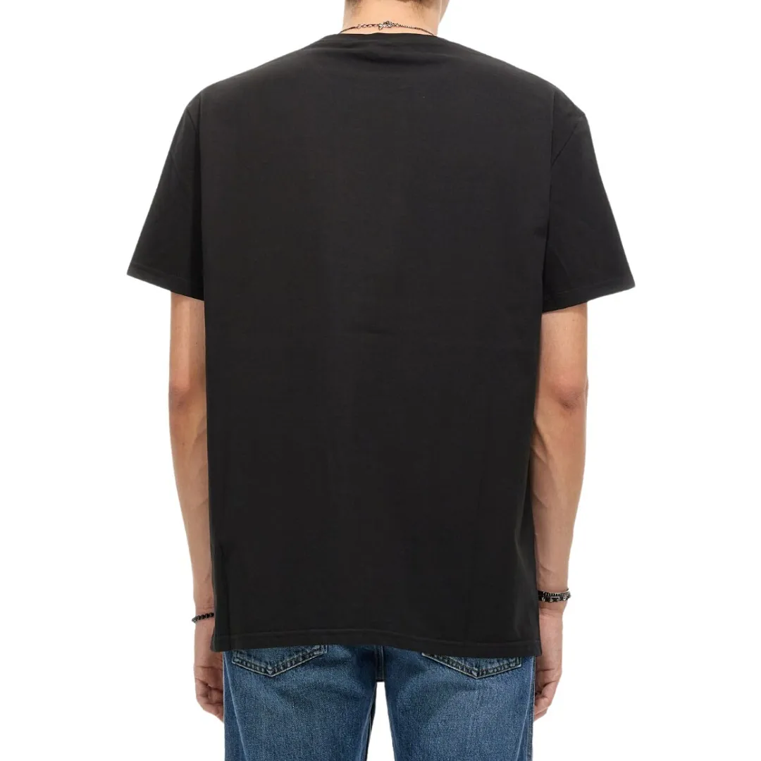 alexander mcqueen  |Crew Neck Unisex Street Style Plain Cotton Short Sleeves