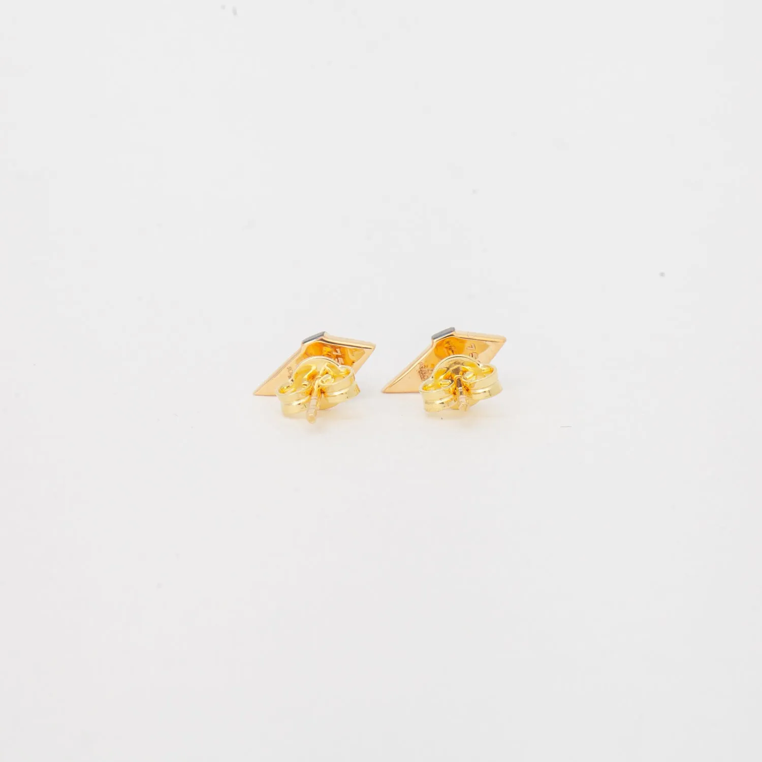 All Gold Pietra Studs