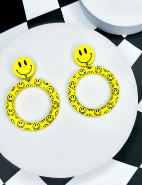 All Smiles Hoop Earrings