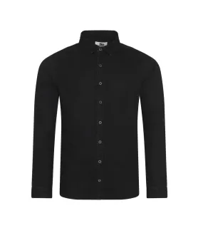 AWDis So Denim Mens Jack Denim Shirt (Black) - UTRW6177