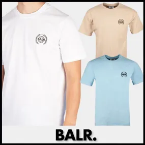 BALR  |Crew Neck Unisex Street Style Plain Cotton Short Sleeves