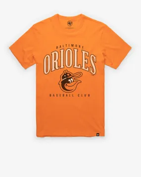 BALTIMORE ORIOLES COOPERSTOWN DOUBLE HEADER '47 FRANKLIN TEE