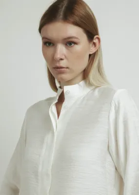 Blusa collo alla coreana