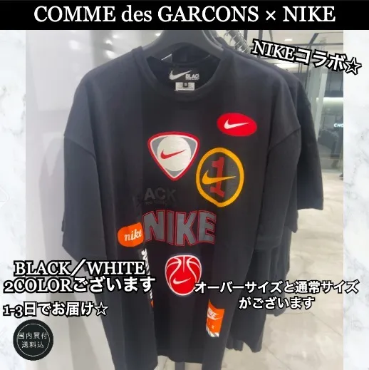 COMME des GARCONS  |Crew Neck Unisex Street Style Plain Cotton Short Sleeves