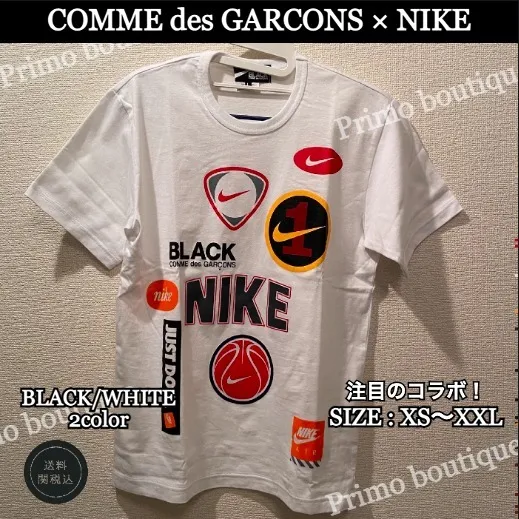 COMME des GARCONS  |Crew Neck Unisex Street Style Plain Cotton Short Sleeves