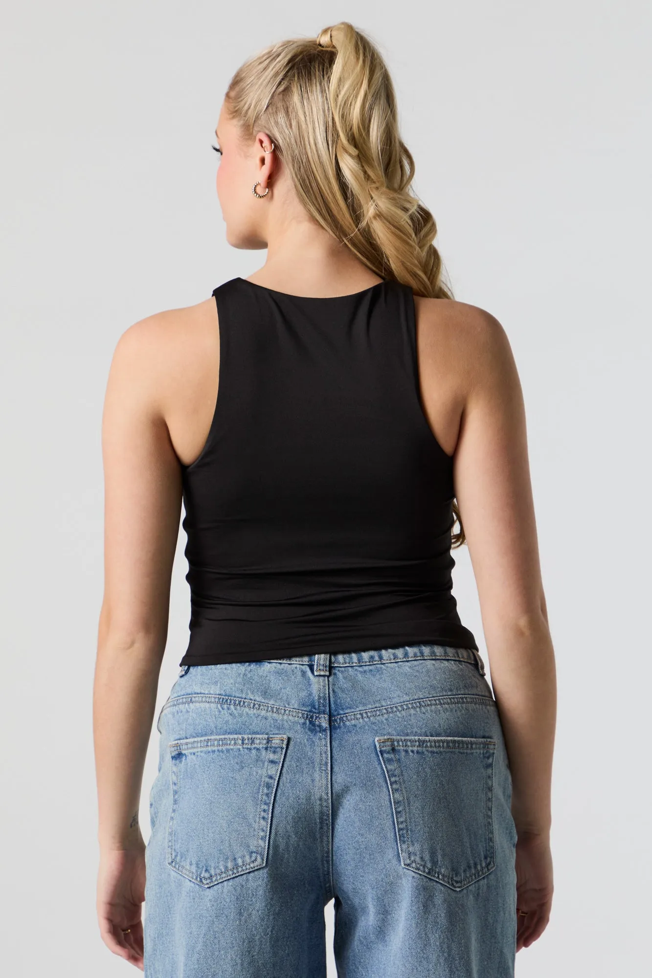 Contour High Neck Tank