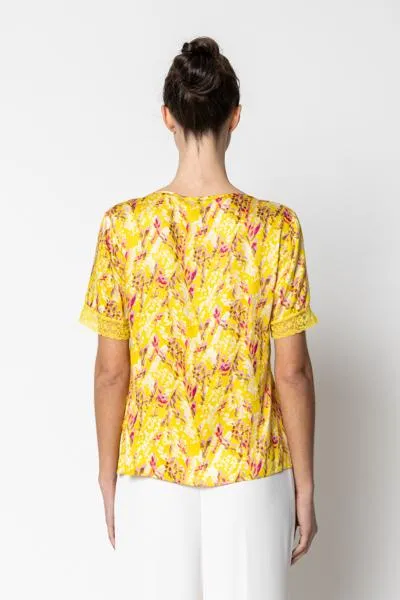 Corte Dei Gonzaga Maglia in Morbida Viscosa Donna 1R0320C2365