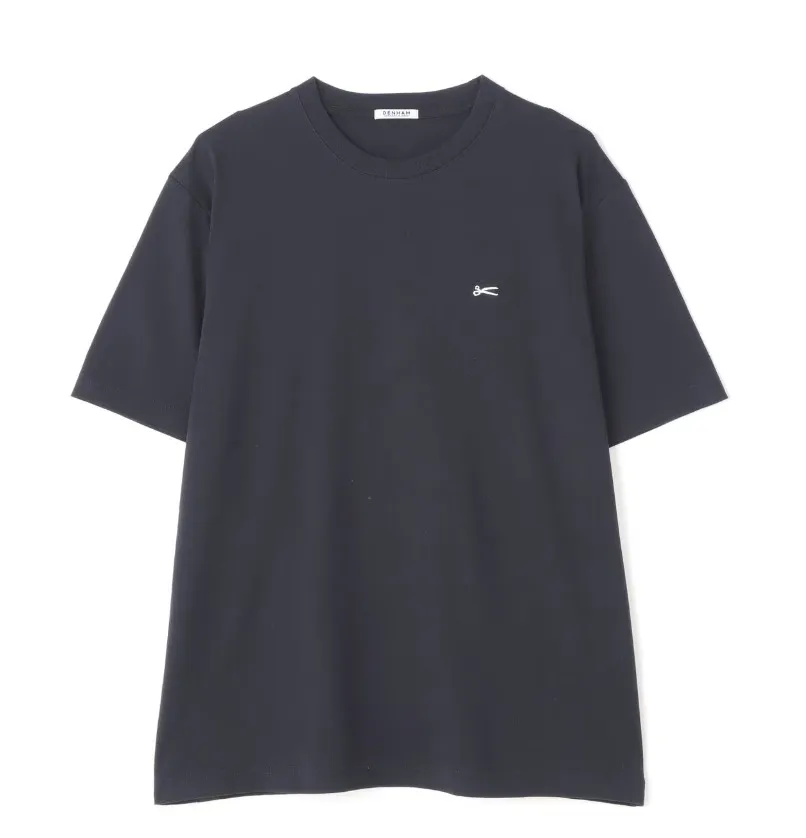 DENHAM  |Crew Neck Unisex Street Style Plain Cotton Logo Surf Style