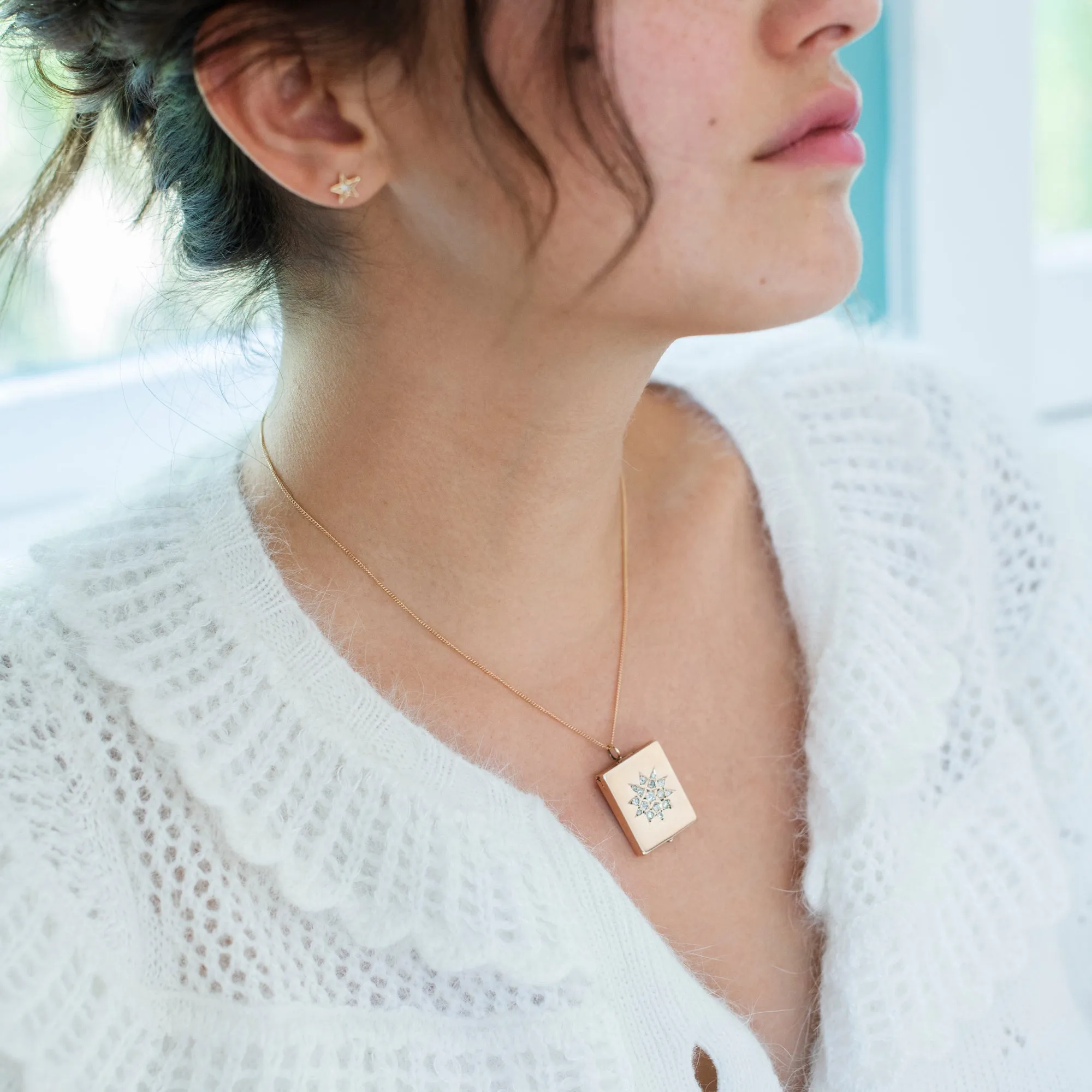 Diamond Star Studs