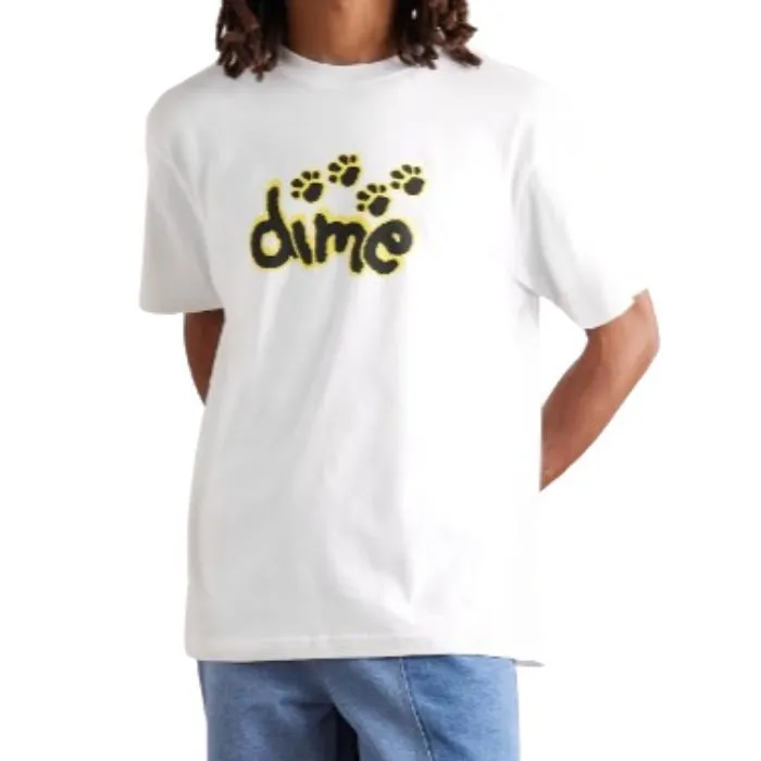 Dime  |Crew Neck Unisex Street Style Plain Cotton Short Sleeves