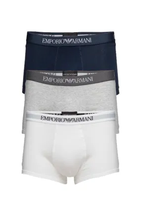 Emporio Armani Trunks 3-Pack Multi