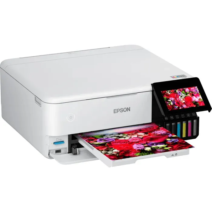 Epson EcoTank Photo ET-8500 Wireless Colour All-in-One Supertank Printer Scan Copy