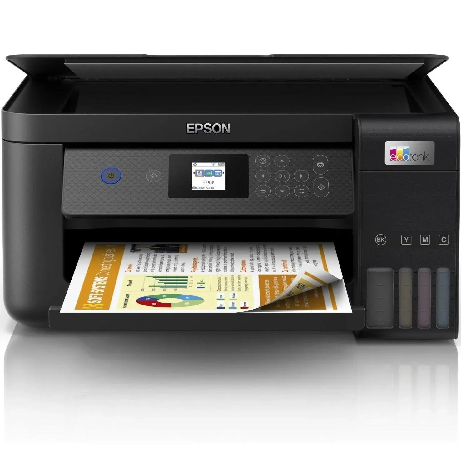 Epson ET-2850 EcoTank Wireless All In One Inkjet Printer Colour Scan Copy