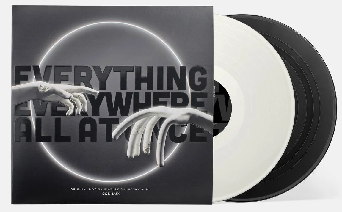 EVERYTHING EVERYWHERE ALL AT ONCE SOUNDTRACK 2LP (Black & White Vinyl) -- Son Lux score w/ Mitski, David Byrne, Moses Sumney, mo