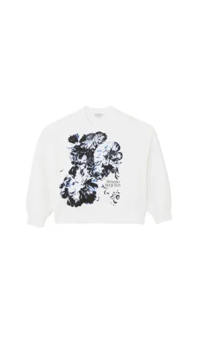 Flower Graphic Sweatshirt - Multicolour