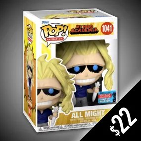 Funko Pop! My Hero Academia: All Might #1041 (NYCC Shared Sticker)