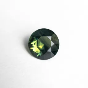 Green Brilliant Sapphire - 1.24ct Round