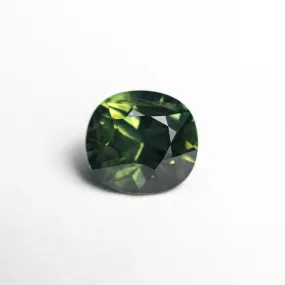 Green Brilliant Sapphire - 2.46ct Cushion