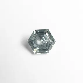 Green/Teal Brilliant Sapphire - 1.21ct Hexagon