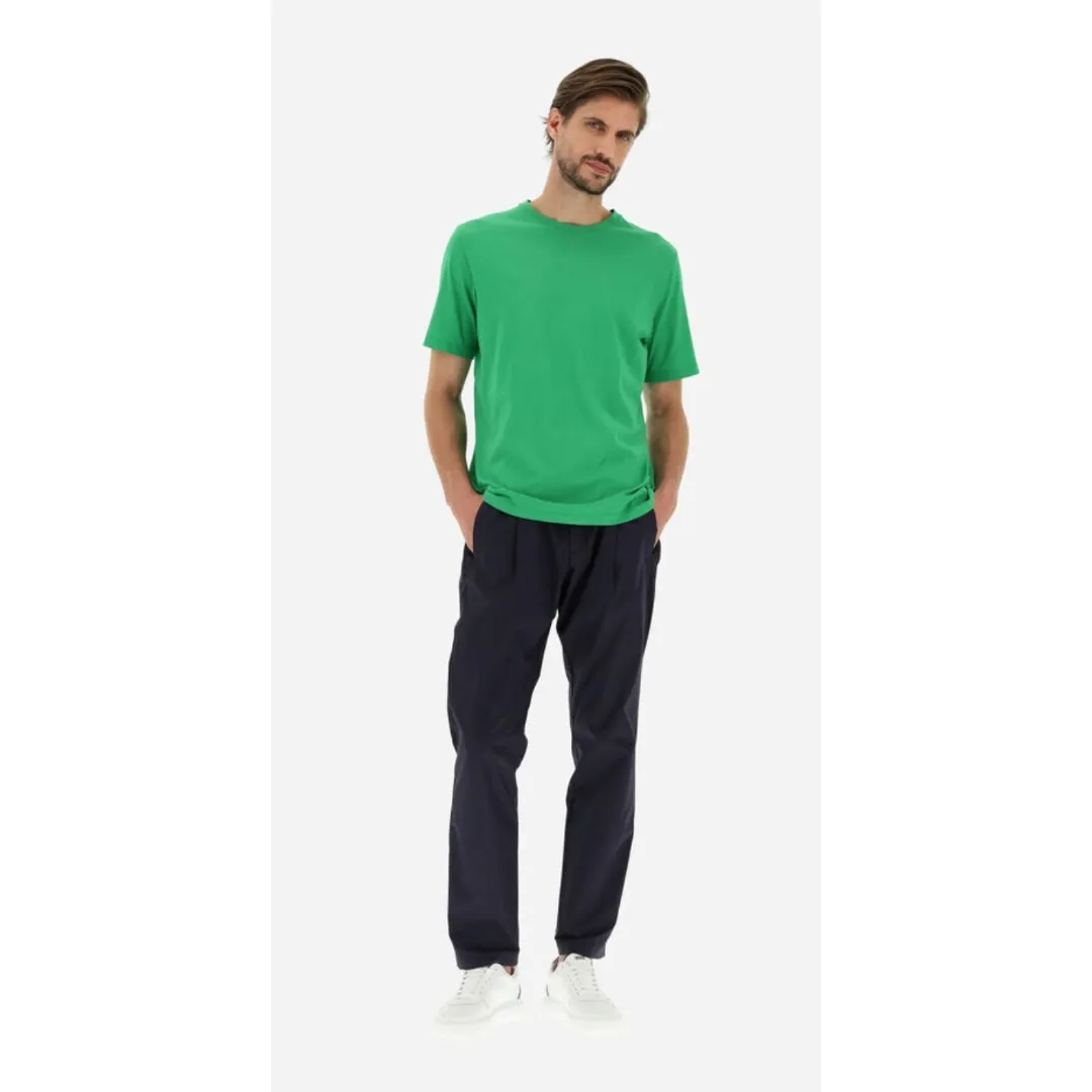 HERNO  |Crew Neck Plain Cotton Short Sleeves Crew Neck T-Shirts