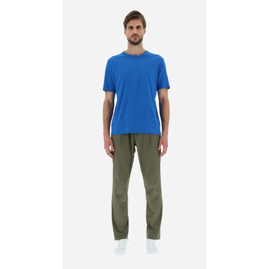 HERNO  |Crew Neck Plain Cotton Short Sleeves Crew Neck T-Shirts