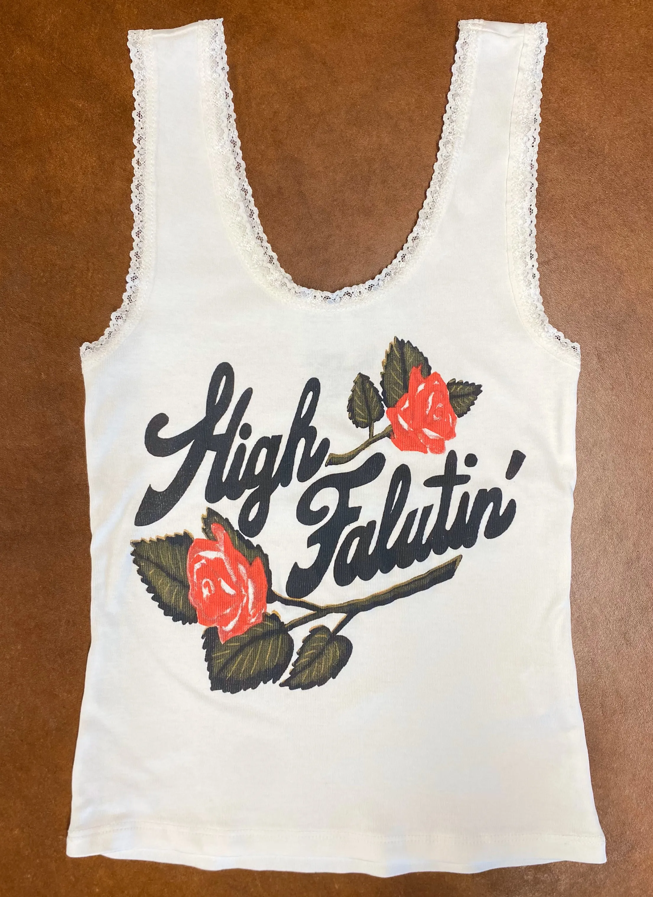 High Falutin' Lace Tank