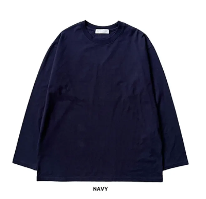 HUE  |Crew Neck Street Style Plain Cotton Crew Neck T-Shirts