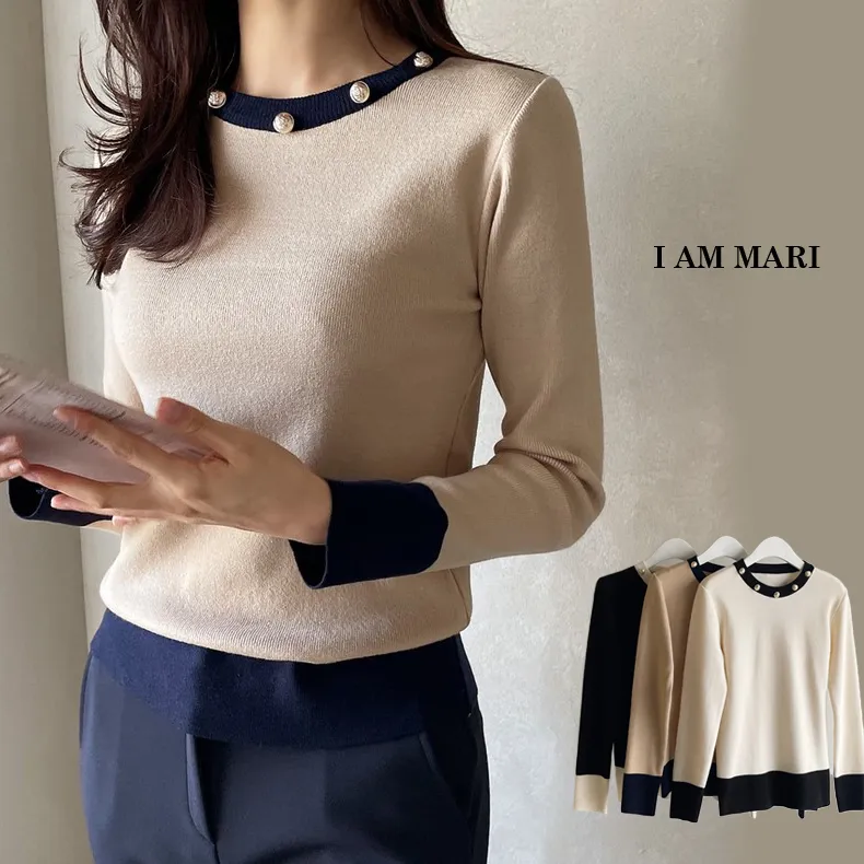 I AM MARI  |U-Neck V-neck & Crew neck