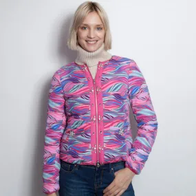 Icaria Fuchsia Embellished Jacket