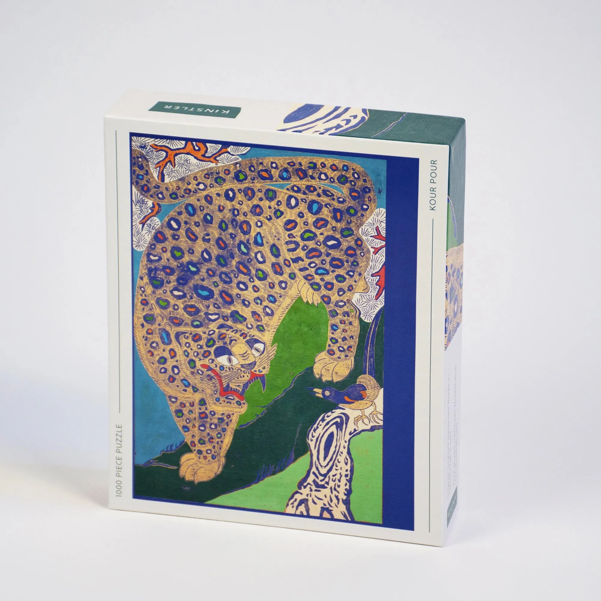 Kour Pou Puzzle: Peacock Tiger