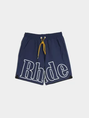 Logo Track-Short, Navy