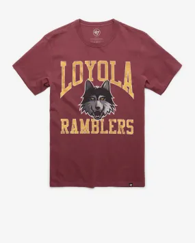 LOYOLA CHICAGO RAMBLERS BIG UPS '47 FRANKLIN TEE