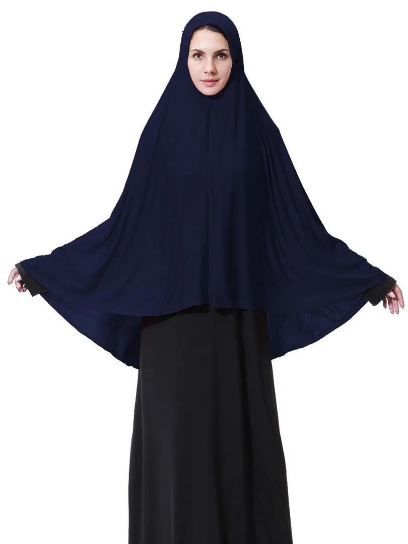 Lycra Navy Jilbab