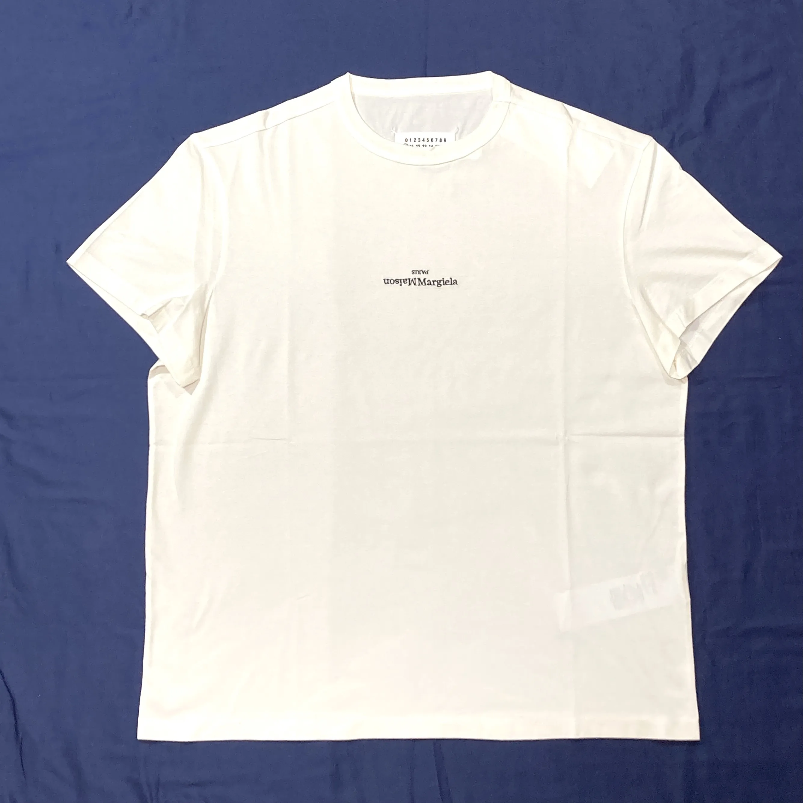 Maison Margiela  |Crew Neck Unisex Plain Cotton Short Sleeves Logo Designers