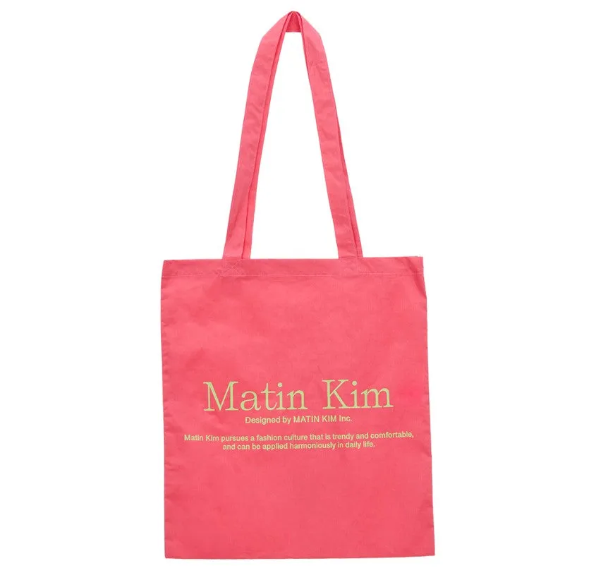 MATIN POPPIN ECOBAG IN PINK