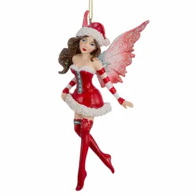 Miss Santa Fairy Ornament